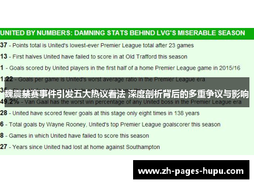 魏震禁赛事件引发五大热议看法 深度剖析背后的多重争议与影响